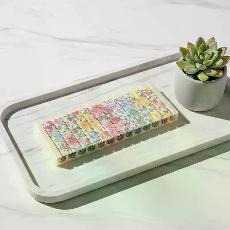 Nail Foil Transfer - Nail Foil Storage Box 10 Grids