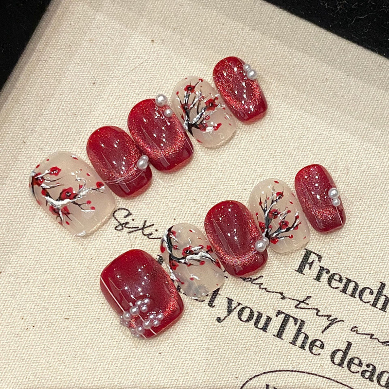 Nail Art Red - Wholesale Nail Art Crystal Cat Eye