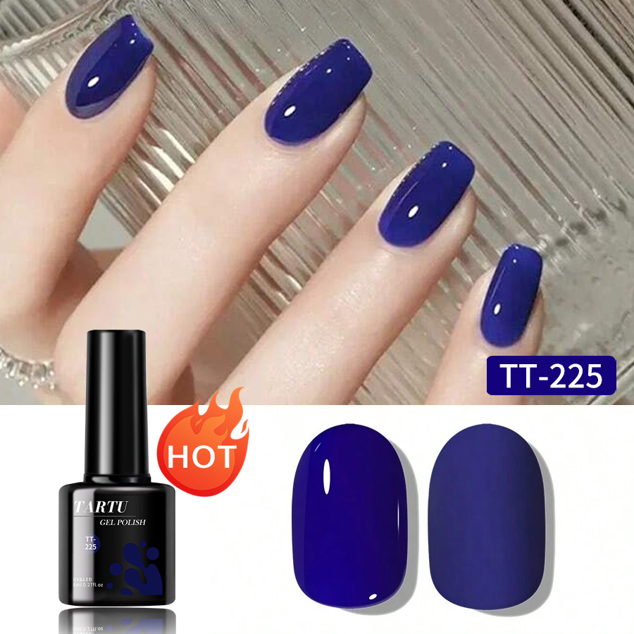 Nail Art Burgundy - TARTU 8ml Gel Nail Polish 63