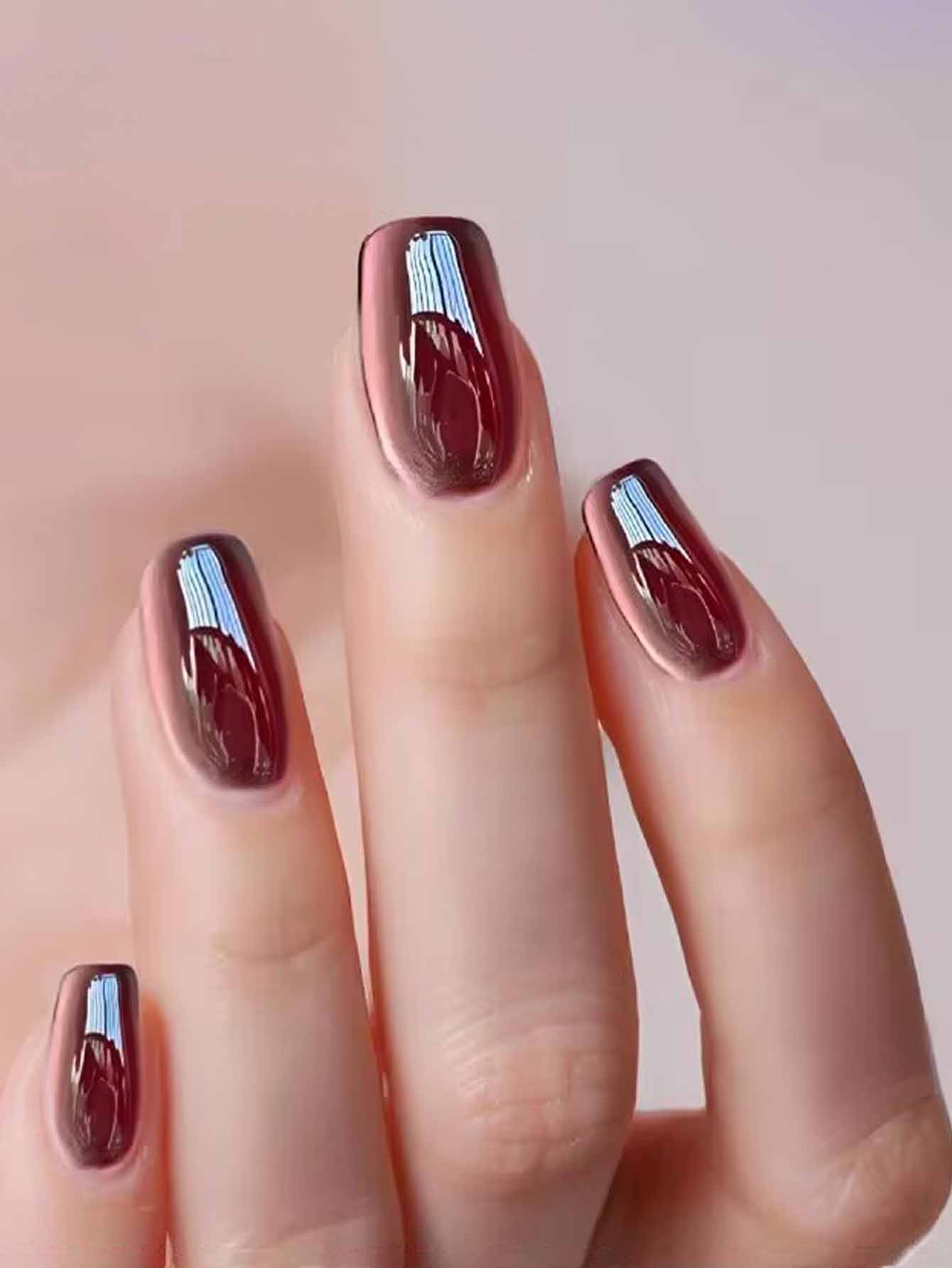 1PC 12ML Drunken Tango Cat Eye - Nail Art Burgundy recension och pris