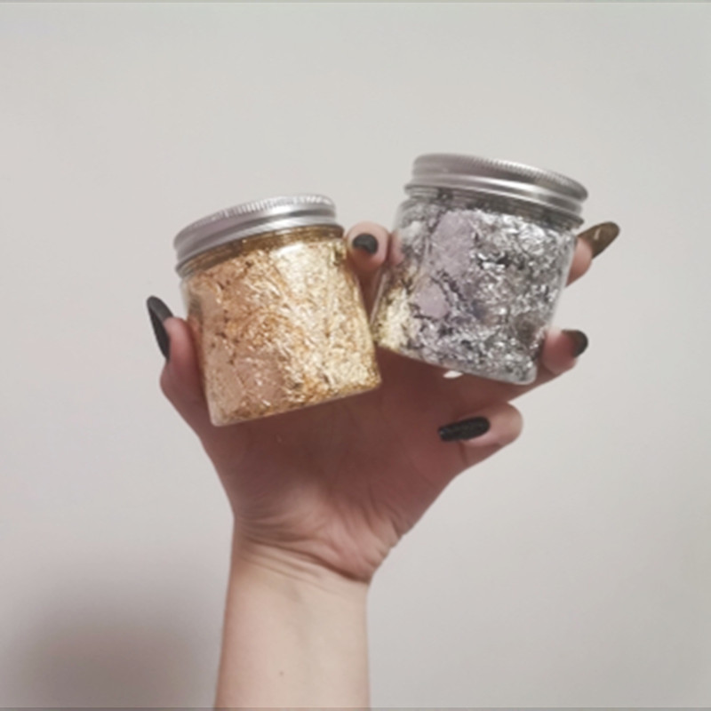 Imitation Rose Gold Silver Cop - Nail Foil Transfer recension och pris