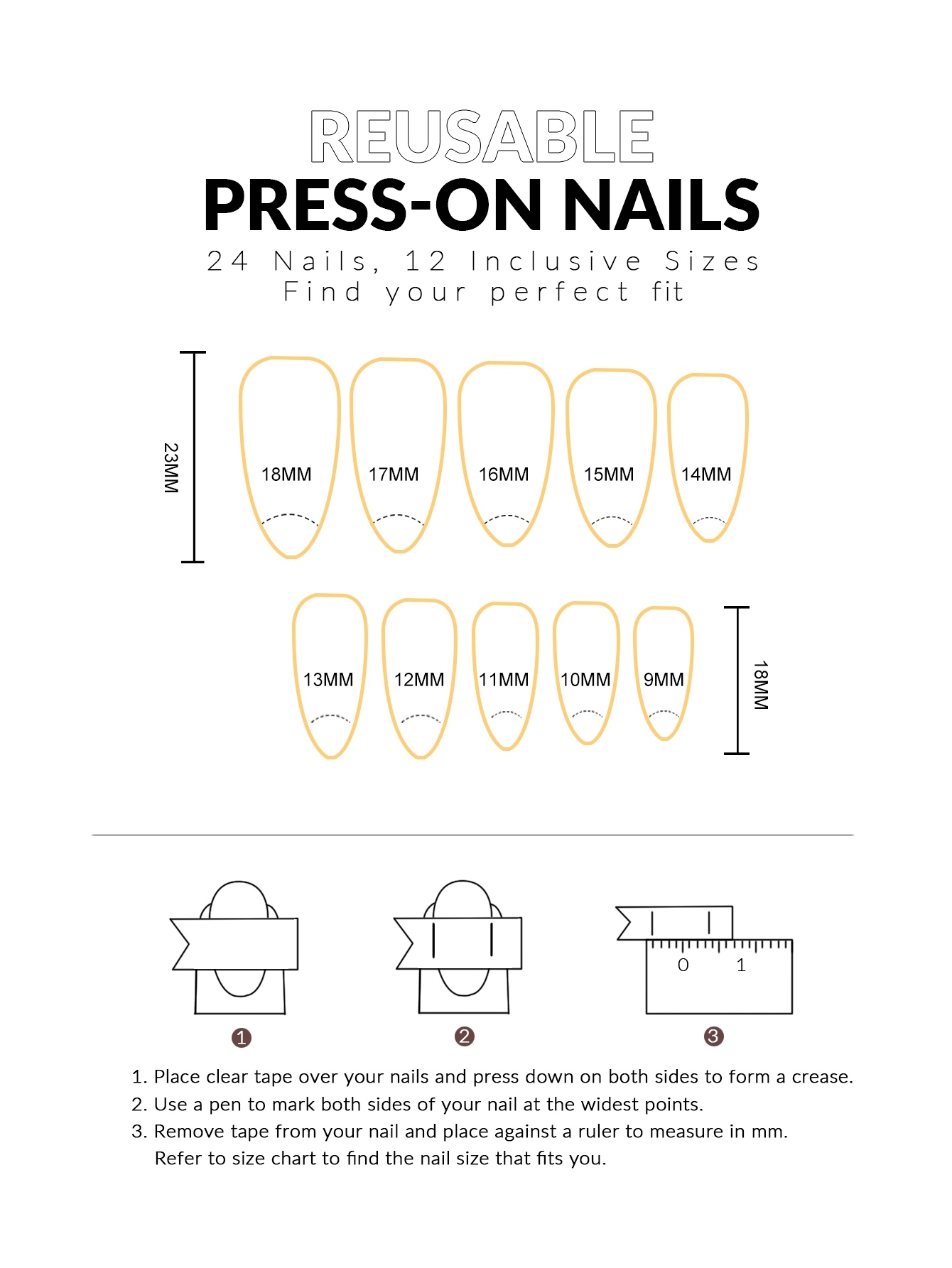 24pcs Vintage Burgundy Fake Na - Nail Art Burgundy recension och pris