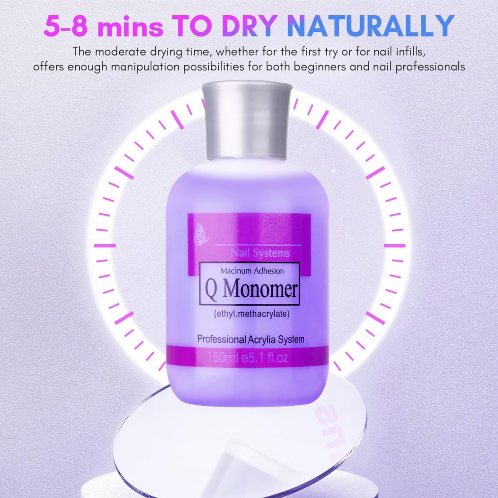 5OZ(150ml) EMA Monomer Nail Ac - Nail Art Emas recension och pris