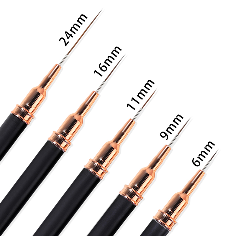 #5Pcs/Set Professional Nail Ar - Nail Art Kaki recension och pris