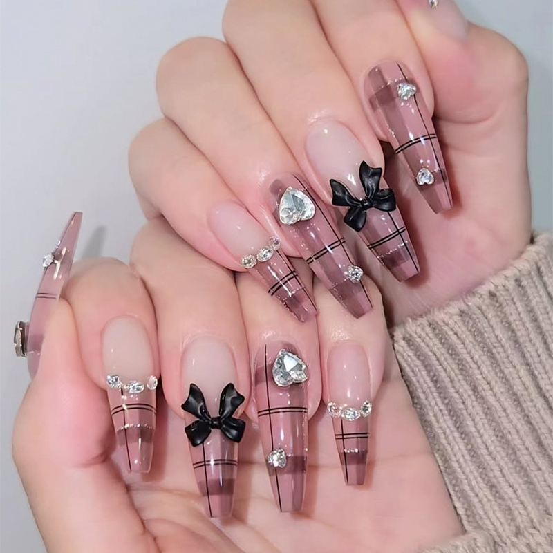 1box  Artistic Plaid Nail Tran - Nail Foil Transfer recension och pris