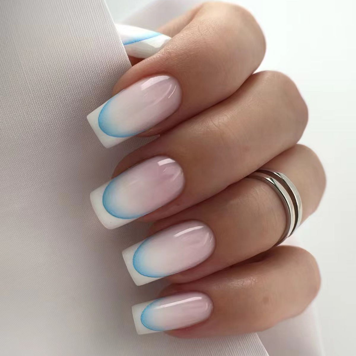 24pcs Finished Fake Nails Fren - Nail Art Red recension och pris