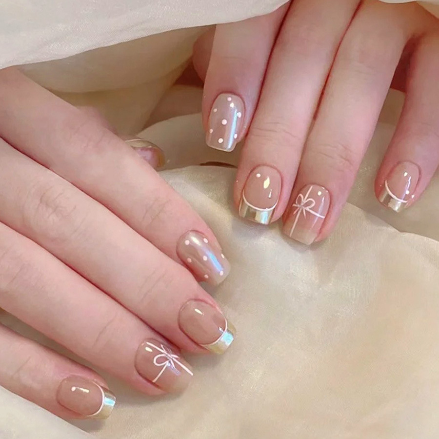 Short Square fake nails for wo - Nail Art Red recension och pris