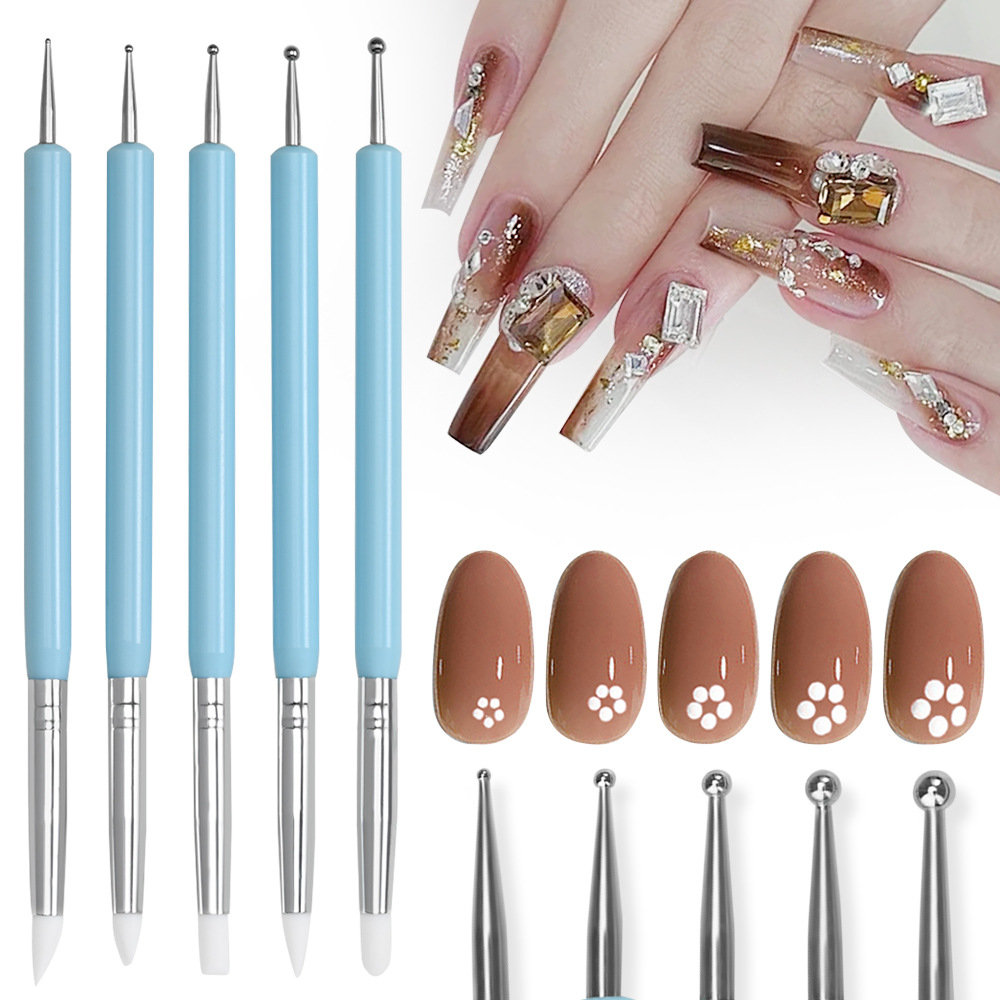 1/3/5/6/pcs/set Nail Art Brush - Nail Art Kaki recension och pris